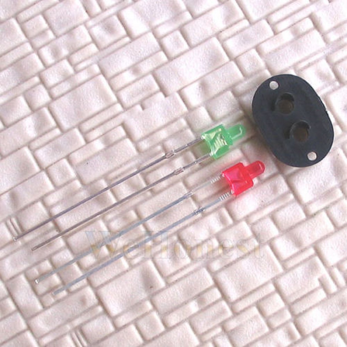 5 x Signal Heads with 2mm LEDs for railway signal #2 (WeHonest) 5 x Signal Heads with 2mm LEDs for railway signal #2 (WeHonest)